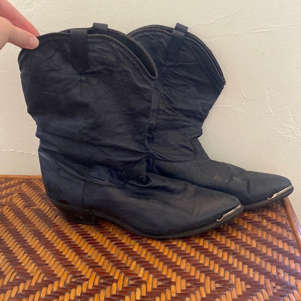 Dingo indigo cowboy boots